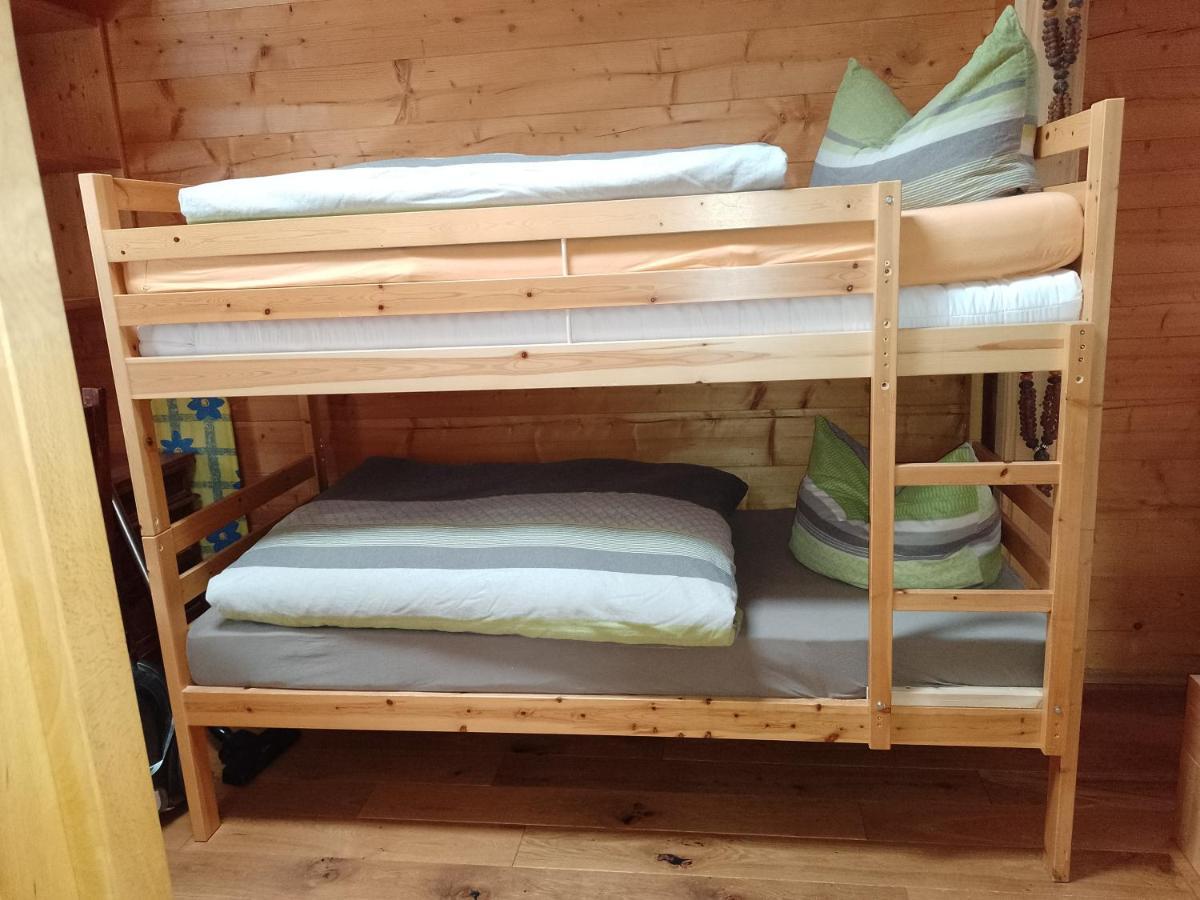 Hüttenzauber Ferienwohnung mitten im Nationalpark Lindberg Exterior foto