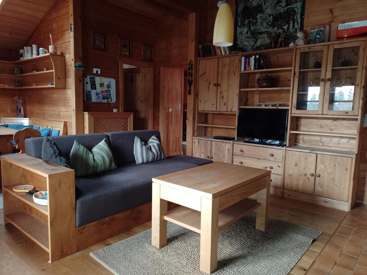 Hüttenzauber Ferienwohnung mitten im Nationalpark Lindberg Exterior foto
